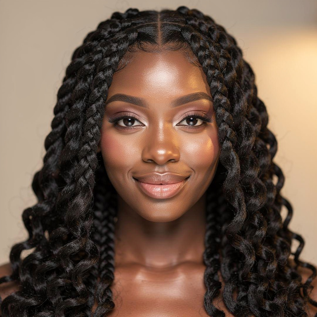 Box Curly Braids