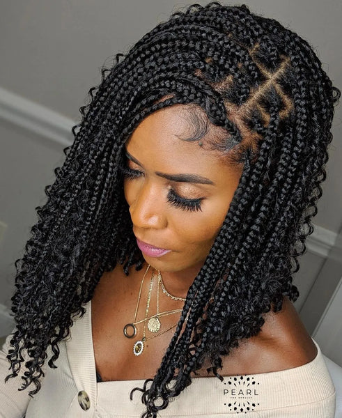 Short Boho Braids